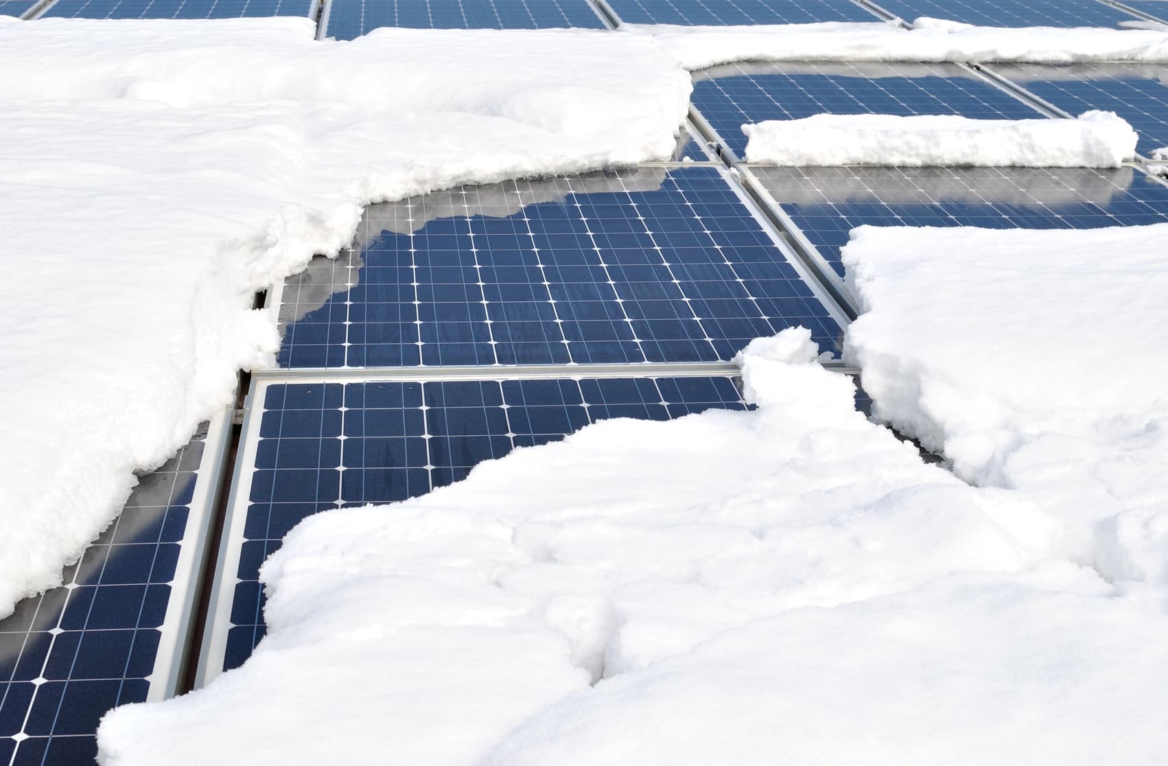 Solar Panels in Winter